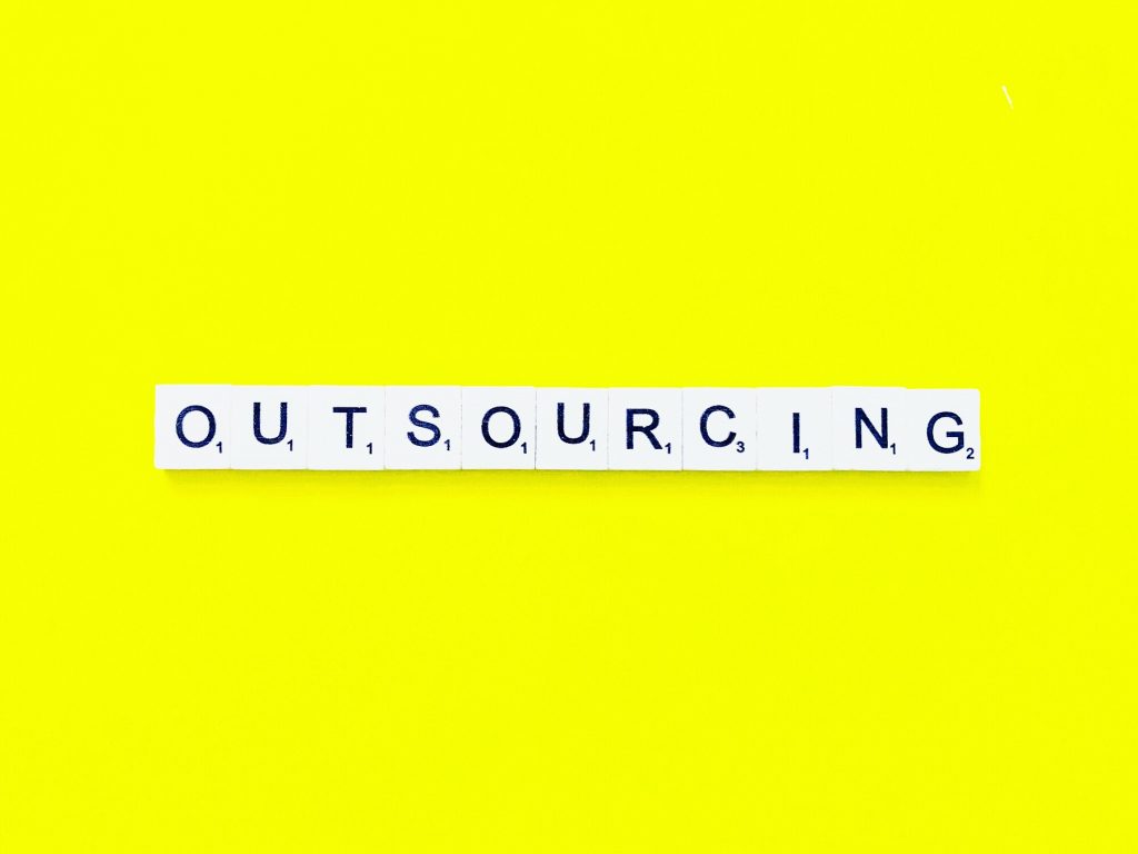 A callout about outsourcing